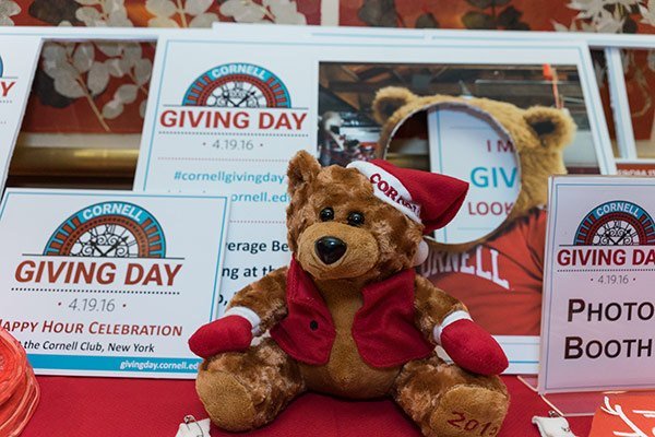 Giving Day at the Cornell Club, New York