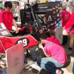 The Cornell Racing pit crew