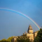 Rainbow over McGraw Hall