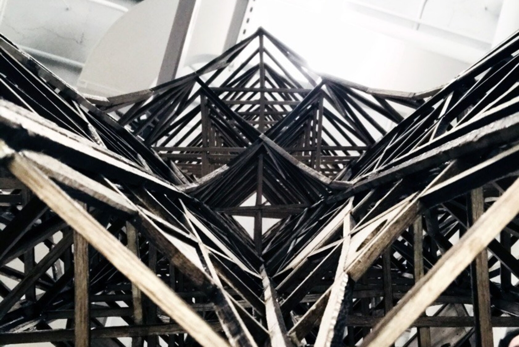 Structure built by Cornell Seismic Design team members