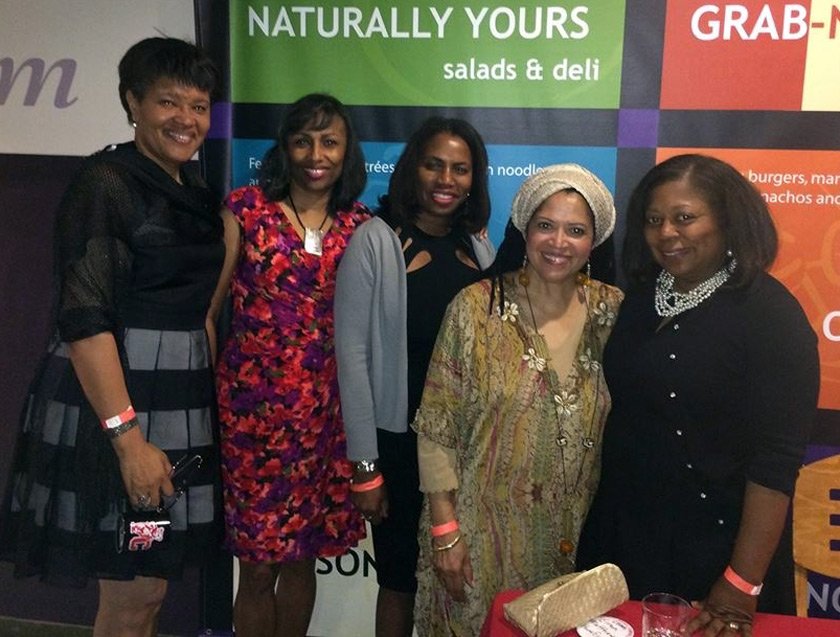 Deborah Arrindell (third from left) at CBAA Reunion at Cornell in 2015.