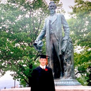 Alan at his Cornell graduation in 2003
