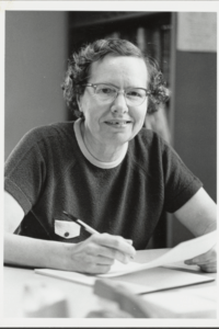 Portrait of professor Louise Daniel
