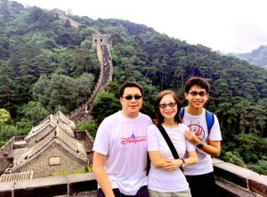 Yahlin and her family visited the Great Wall of China in summer 2024.