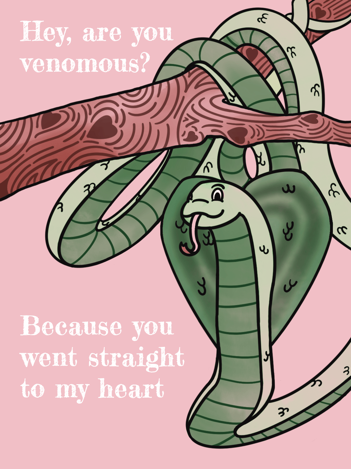 Venom pun valentine