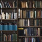 A library of books in the Sage School of Philosophy at Cornell University.