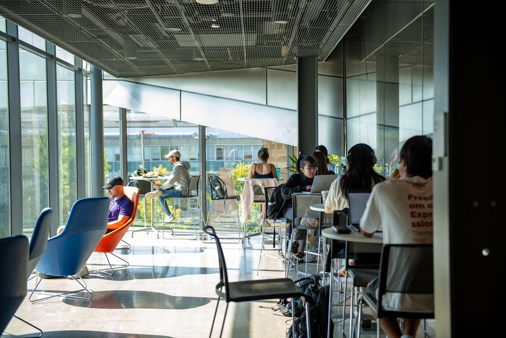 Gates Hall is central to Cornell Bowers’ community – and a favorite hangout spot on campus.