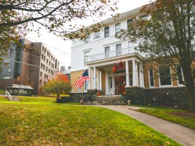 exterior of the Veterans House