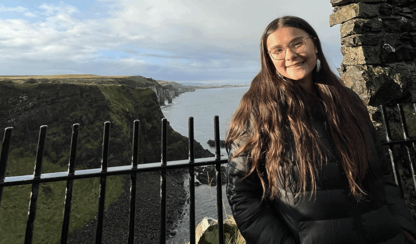 McKenna “MJ” Raade ’25 during her time in the ILR/UCS Semester in Dublin Program.