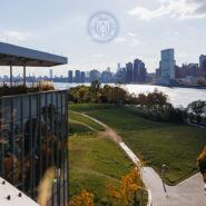 The Cornell Tech campus in fall desktop background preview